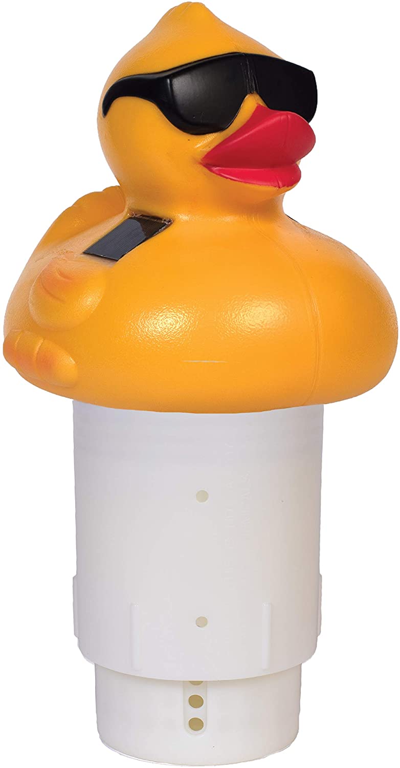 GAME Solar Light-Up Derby Duck Pool Chlorinator