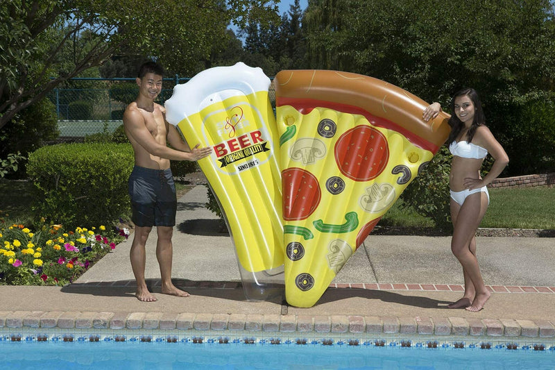 Poolmaster Pizza/ Beer Matts(2Pk)