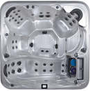 Antigua Island Spa 45 Jet by Artesian Spas Glacier Mountain Charcoal SOLD