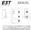 Raypak  E3T titanium heater