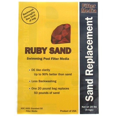 Ruby Sand Filter Media
