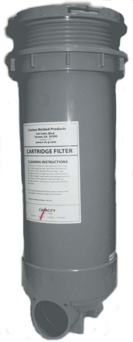 CMP Cartridge Filter Housing 50 sq ft with lock ring and gasket