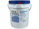 8 LB POOL SEASON GIANT SIZED UNWRAPPED 3" CHLORINATING TABS