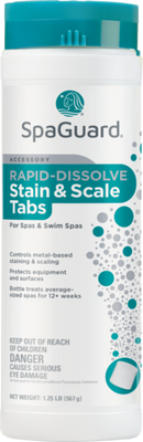 SpaGuard Rapid Dissolve Stain and Scale tabs
