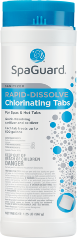 SpaGuard Rapid Dissolving Chlorine Tabs