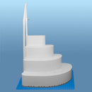 wedding cake pool Step