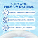 Filter pump hose for soft sided pools