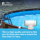 Pool Hose T Splitter Connector 1.5" X 3