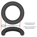 O-Ring, 2-5/8" ID, 1/8" Cross Section, Generic