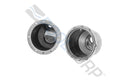 SpaBrite® 1" Rear Hub Small Stainless Steel Niche
