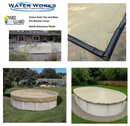 Armor Kote Winter Pool Covers Round, Oval And Rectangle - "Best Choice"