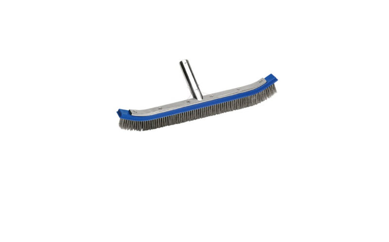 18 Inch Curved Algae Brush SS