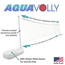 AquaVolly Water-Filled Pool Volleyball Net Set