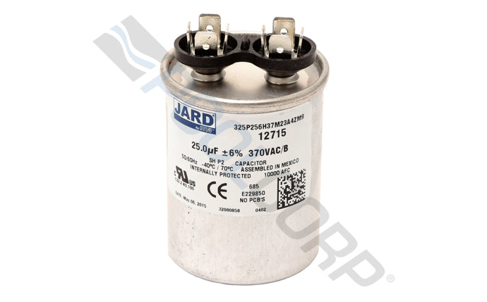 25 MFD 370V Round Run Capacitor (Copy)