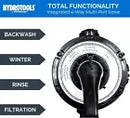SWIMLINE 14" SAND FILTER COMBO - 0.43 TH P, 4 WAY VALVE