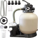 SWIMLINE 14" SAND FILTER COMBO - 0.43 TH P, 4 WAY VALVE