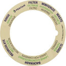 PENTAIR Top Mount Valve Label