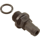 Barb Fitting, LX, 3/8"b x 1/4" MPT, Plastic