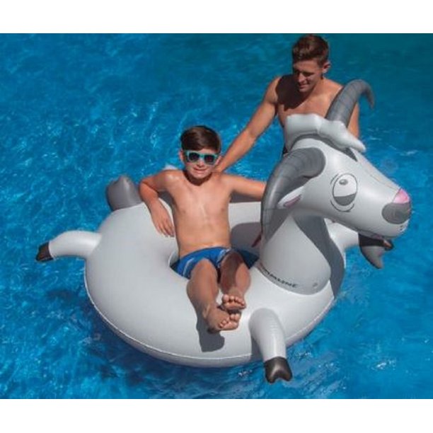 Swimline 90264 Goat Inflatable Swim Ring