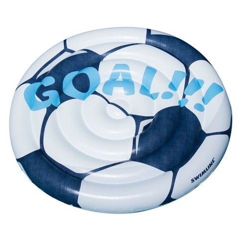 Swimline 60” Inflatable Swimming Pool Lounging Cool Sport Giant Soccer Ball