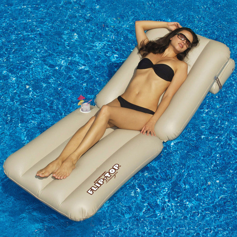 Swimline 88" x 28" Flip Top Lounger