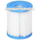 Intex E Version Replacement Cartridge Filter FC-3751 2 per Pack
