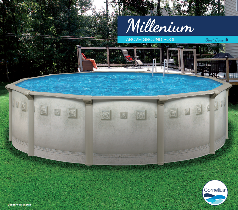 Millenium by Cornelius Aboveground Pool 21'x52"