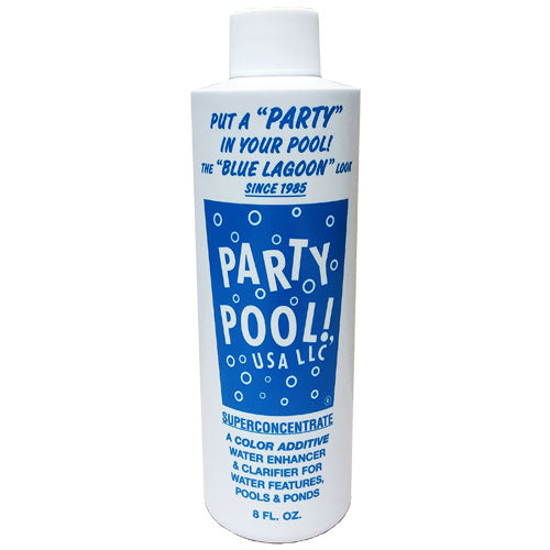 Party Pool Pool color Additive 8oz Bottle Blue Lagoon