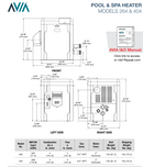 AVIA™ Next Gen Pool & Spa Heaters
