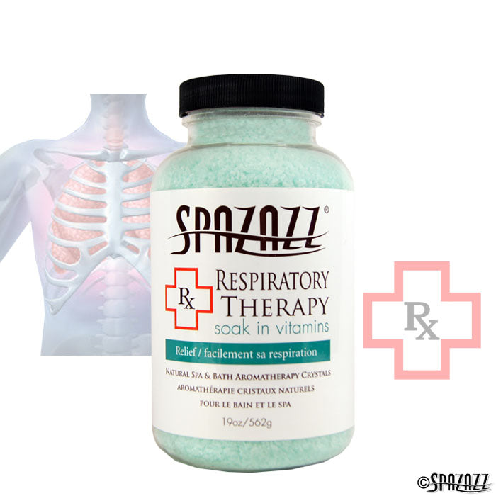 SPAZAZZ Rx RESPIRATORY THERAPY (RELIEF) CRYSTALS 19OZ