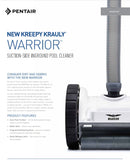 Kreepy Krauly Warrior 360302 (Old Stock - Close Out)