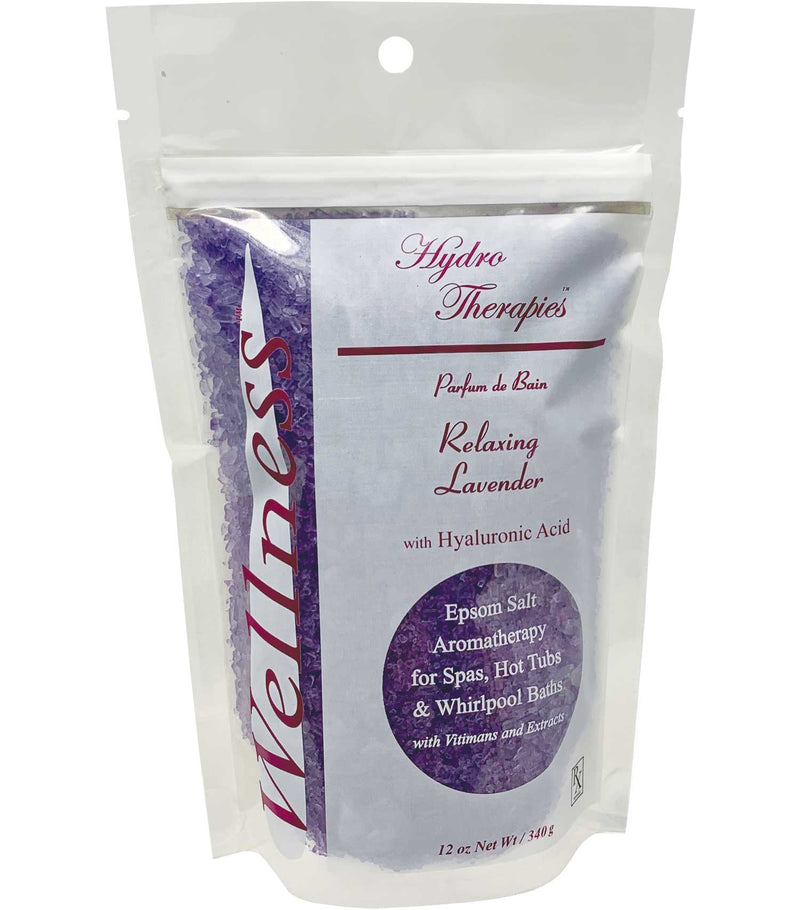 Wellness Relaxing Lavender 12oz Epsom Crystals