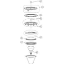 PENTAIR Light Lense Gasket For 8 3/8 Lens