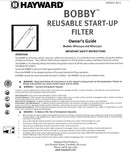 Hayward 10" and 20" Bobby Sock Prefilter