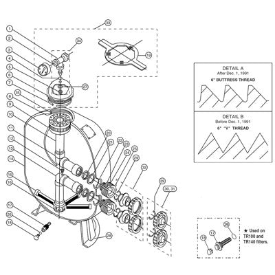 PENTAIR Fitting Package Complete 154687