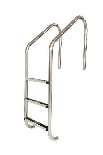 20” On Center Inground 3-Tread Ladder Elite – Stainless Treads VLLS-10
