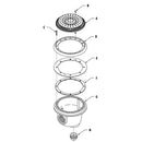 WaterWay Vinyl Liner Main Drain Mounting Plate
